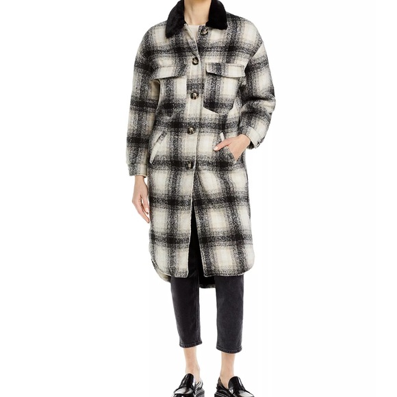 APPARIS FAUX FUR COAT - Picture 7 of 7